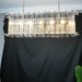Transparent Murano Leaf Shaped Chandelier-DWHOME