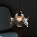 Transparent Crystal Pendant Light.