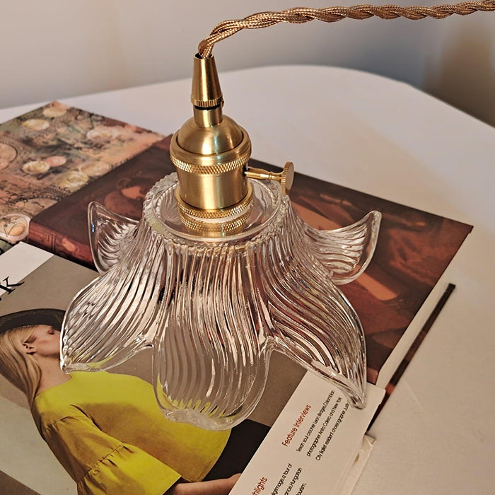 Transparent Crystal Pendant Light.