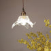 Transparent Crystal Pendant Light.