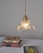 Transparent Crystal Pendant Light.