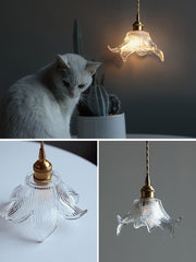 Transparent Crystal Pendant Light-DWHOME
