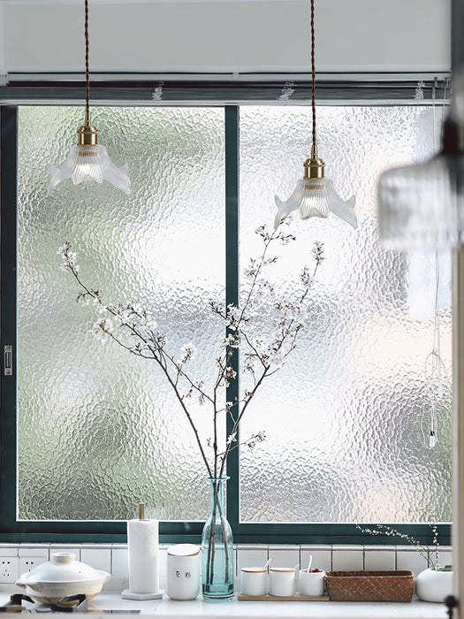 Transparent Crystal Pendant Light - Vakkerlight