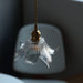 Transparent Crystal Pendant Light.