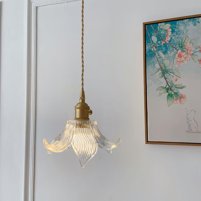 Transparent Crystal Pendant Light-DWHOME