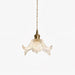 Transparent Crystal Pendant Light.