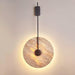 Travertine Disc Wall Lamp - DWHOME