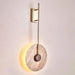 Travertine Disc Wall Lamp - DWHOME