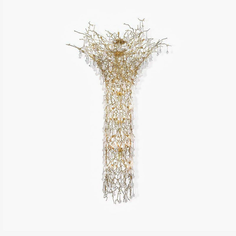 Tree Branch Staircase Chandelier-DWHOME