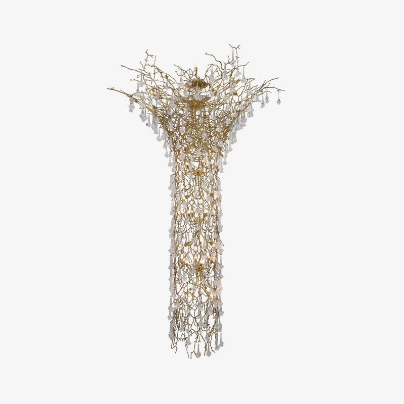 Tree Branch Staircase Chandelier-DWHOME