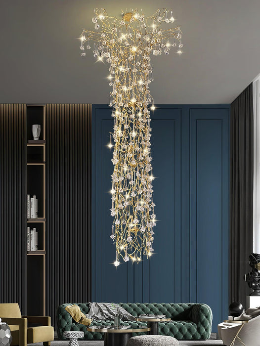 Tree Branch Staircase Chandelier - DWHOME