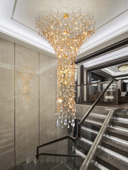 Tree Branch Staircase Chandelier-DWHOME