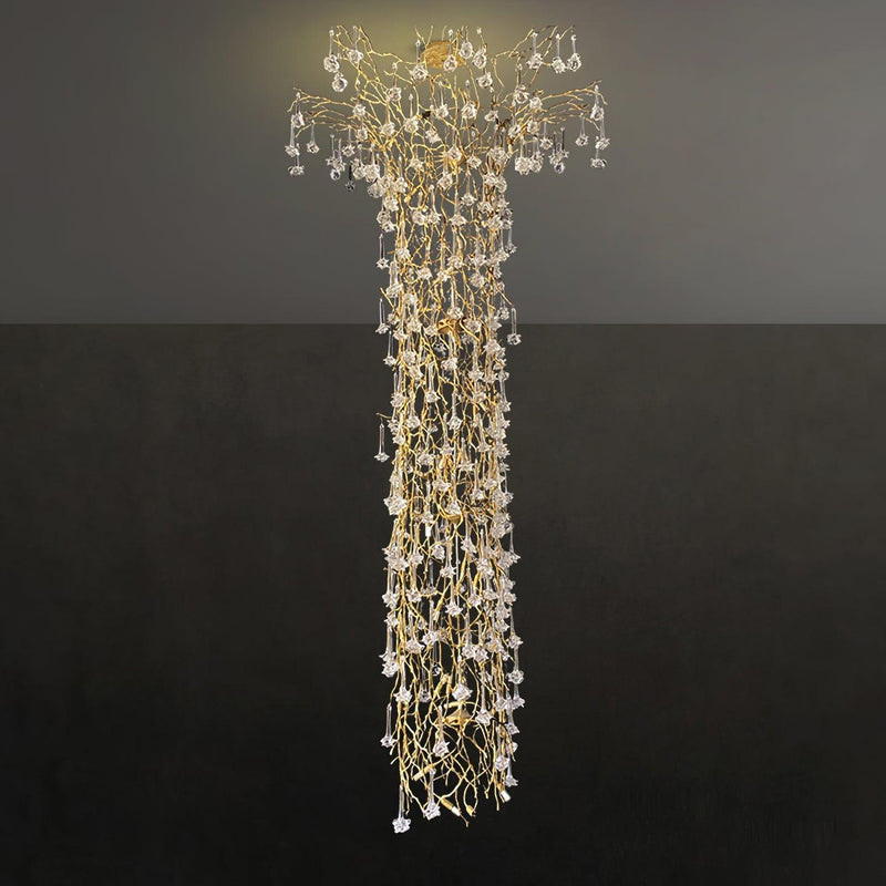 Tree Branch Staircase Chandelier-DWHOME