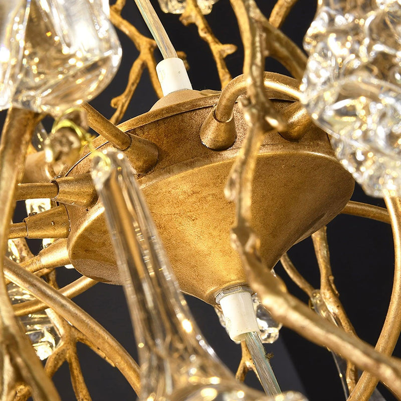 Tree Branch Staircase Chandelier-DWHOME