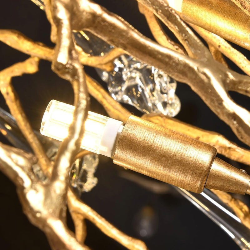 Tree Branch Staircase Chandelier-DWHOME