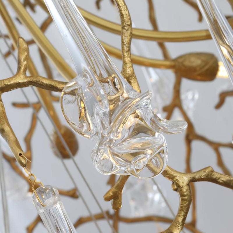 Tree Branch Staircase Chandelier-DWHOME