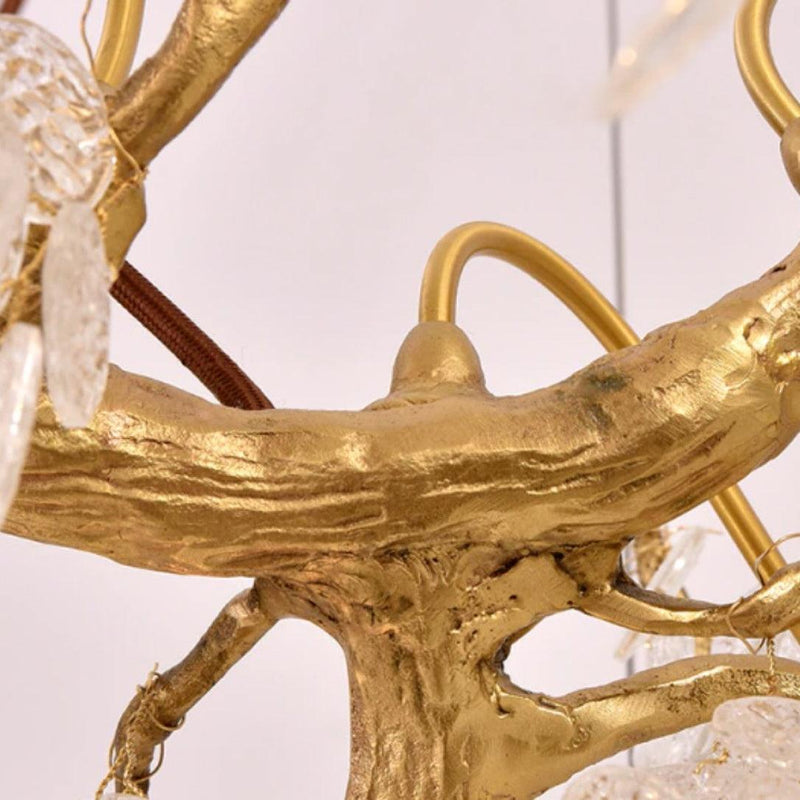 Tree Branch Staircase Chandelier-DWHOME