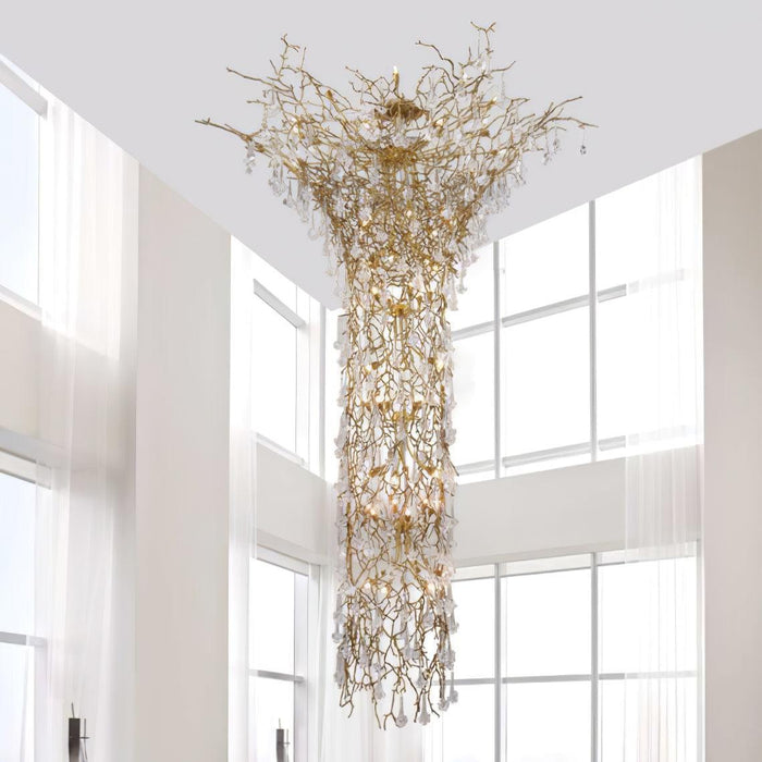 Tree Branch Staircase Chandelier - DWHOME