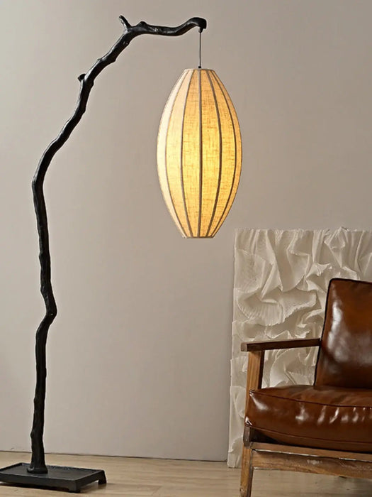 Tree Lantern Sculpture Floor Lamp-DWHOME