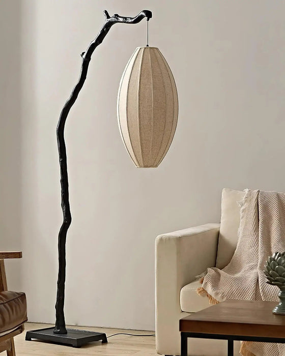 Tree Lantern Sculpture Floor Lamp-DWHOME