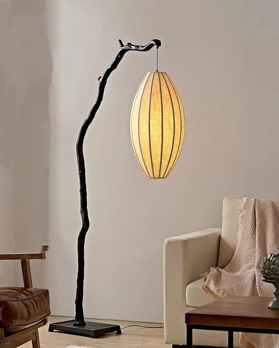 Tree Lantern Sculpture Floor Lamp-DWHOME