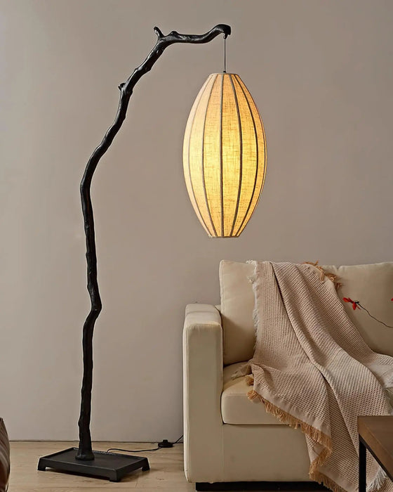 Tree Lantern Sculpture Floor Lamp-DWHOME