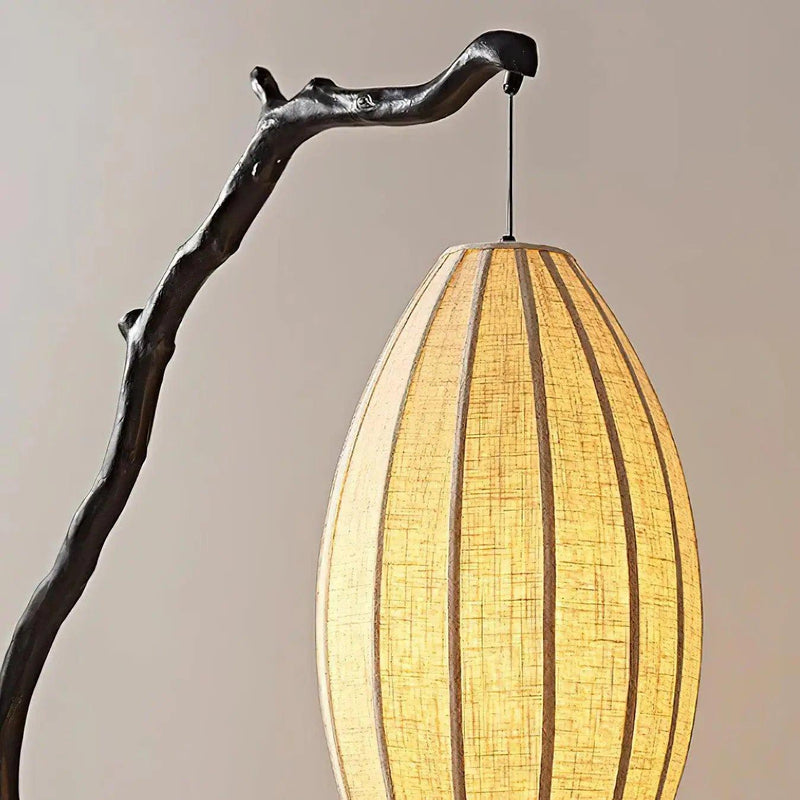 Tree Lantern Sculpture Floor Lamp-DWHOME