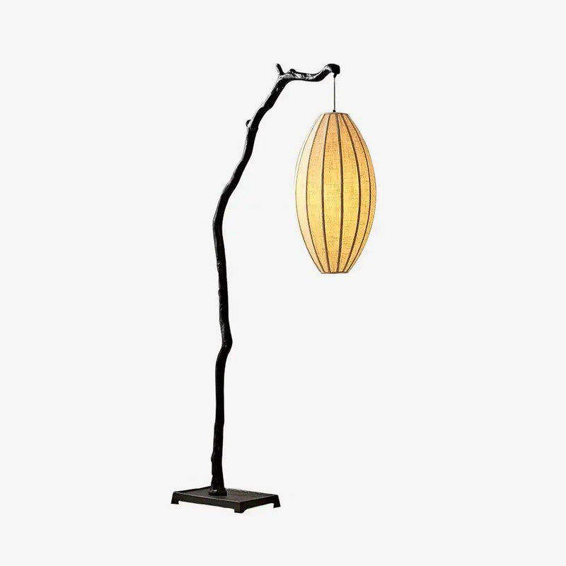 Tree Lantern Sculpture Floor Lamp-DWHOME