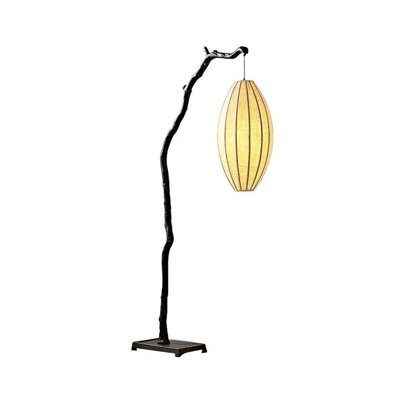 Tree Lantern Sculpture Floor Lamp-DWHOME