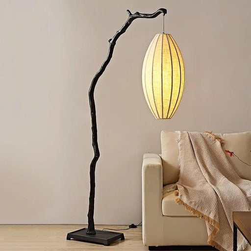 Tree Lantern Sculpture Floor Lamp - DWHOME