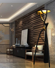 Gothic Tree Sculpture Floor Lamp-DWHOME