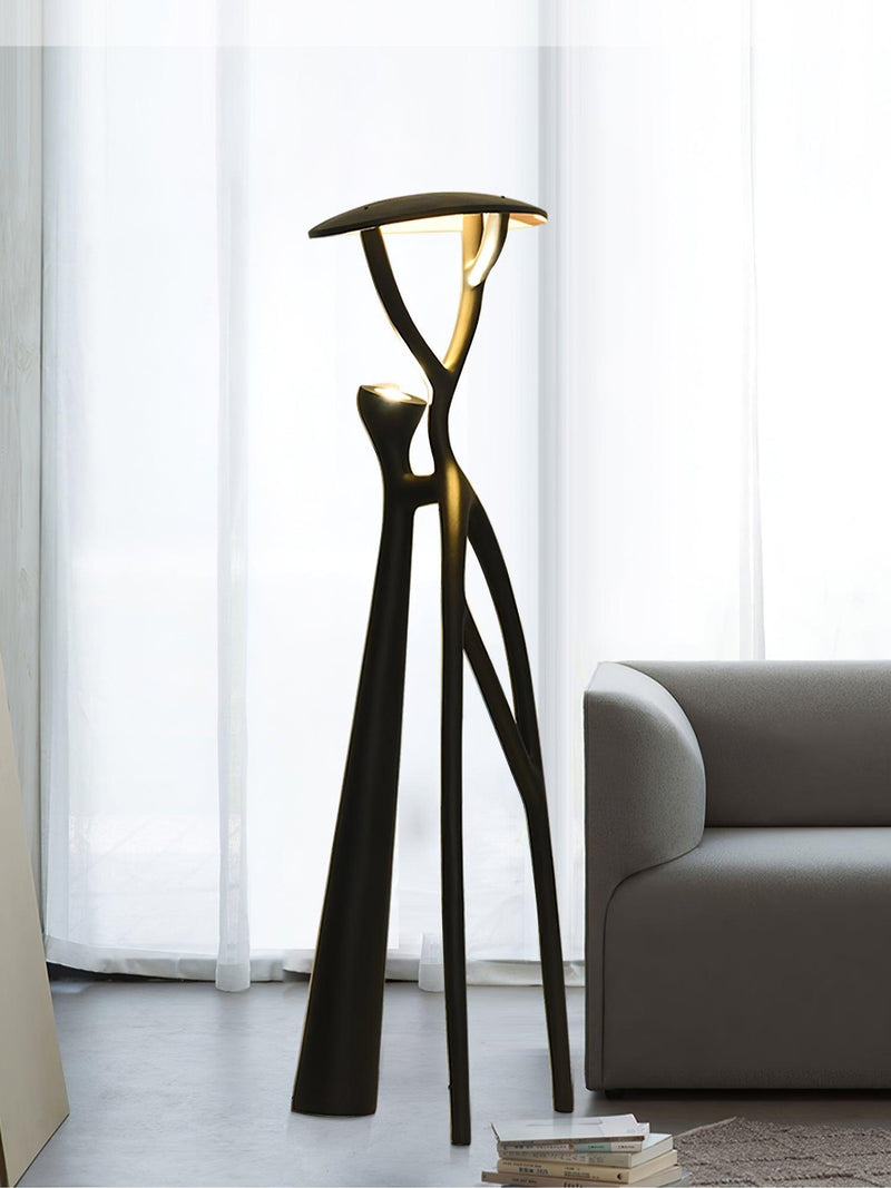 Gothic Tree Sculpture Floor Lamp-DWHOME