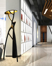 Gothic Tree Sculpture Floor Lamp-DWHOME