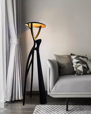 Gothic Tree Sculpture Floor Lamp-DWHOME