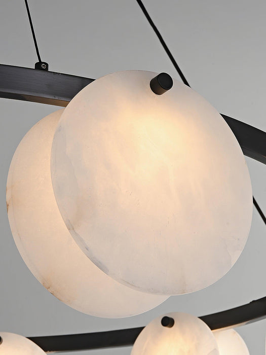 Trinidad Alabaster Chandelier-DWHOME