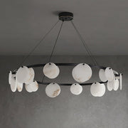 Trinidad Alabaster Chandelier-DWHOME