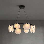 Trinidad Alabaster Chandelier-DWHOME
