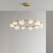 Trinidad Alabaster Chandelier-DWHOME