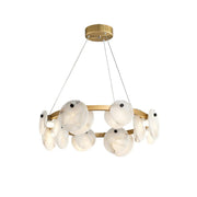 Trinidad Alabaster Chandelier-DWHOME