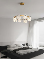 Trinidad Alabaster Chandelier-DWHOME