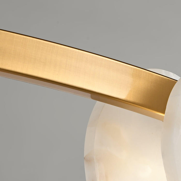 Trinidad Alabaster Chandelier-DWHOME