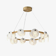 Trinidad Alabaster Chandelier-DWHOME