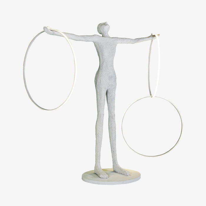 Trinity Life Sculpture Floor Lamp-DWHOME
