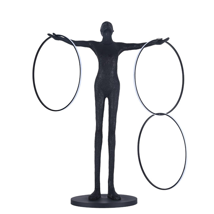 Trinity Life Sculpture Floor Lamp-DWHOME