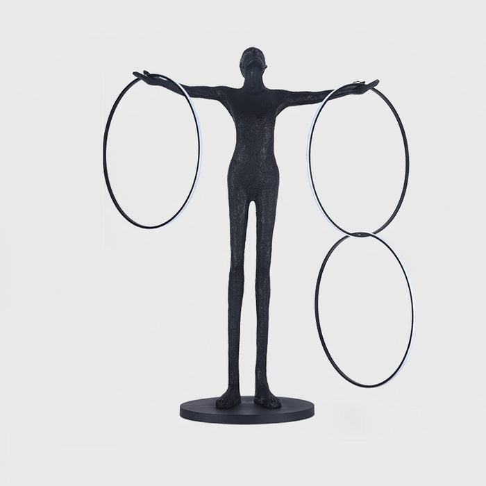 Trinity Life Sculpture Floor Lamp-DWHOME