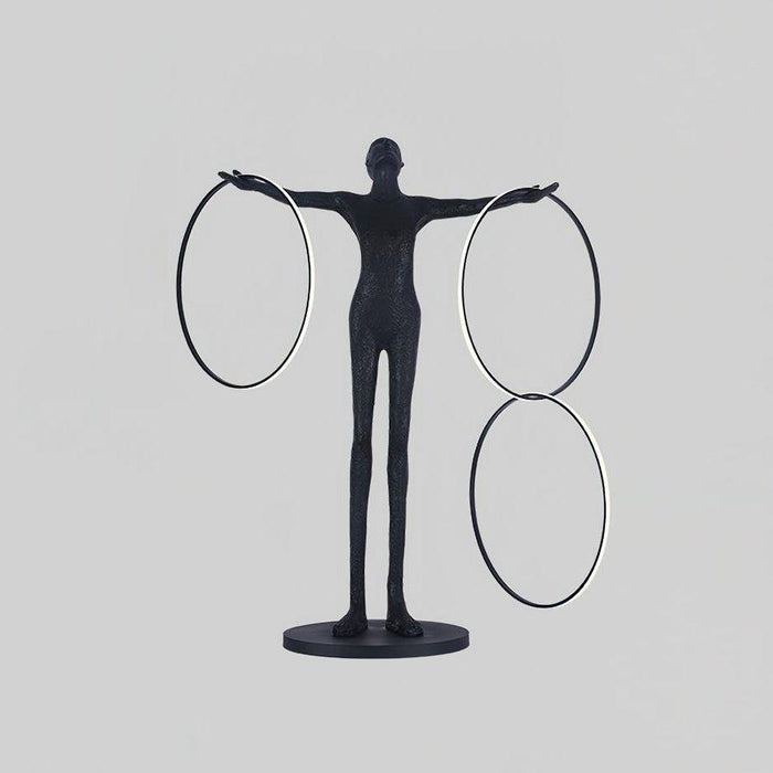 Trinity Life Sculpture Floor Lamp-DWHOME