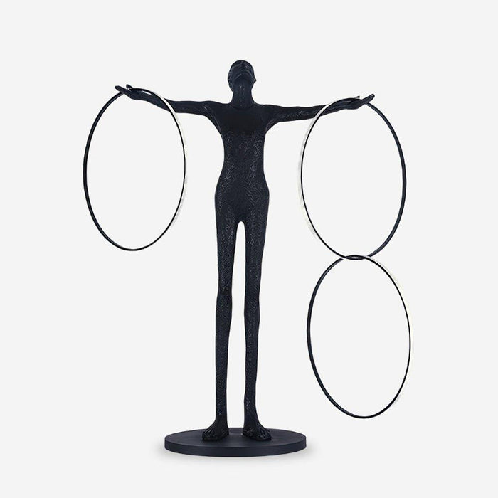 Trinity Life Sculpture Floor Lamp-DWHOME