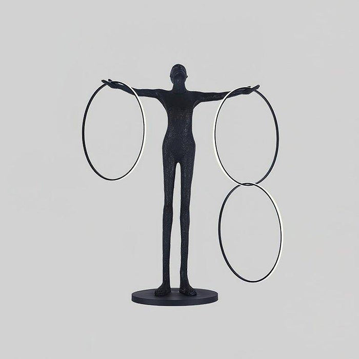 Trinity Life Sculpture Floor Lamp-DWHOME