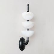 Triple Alabaster Wall Sconce-DWHOME