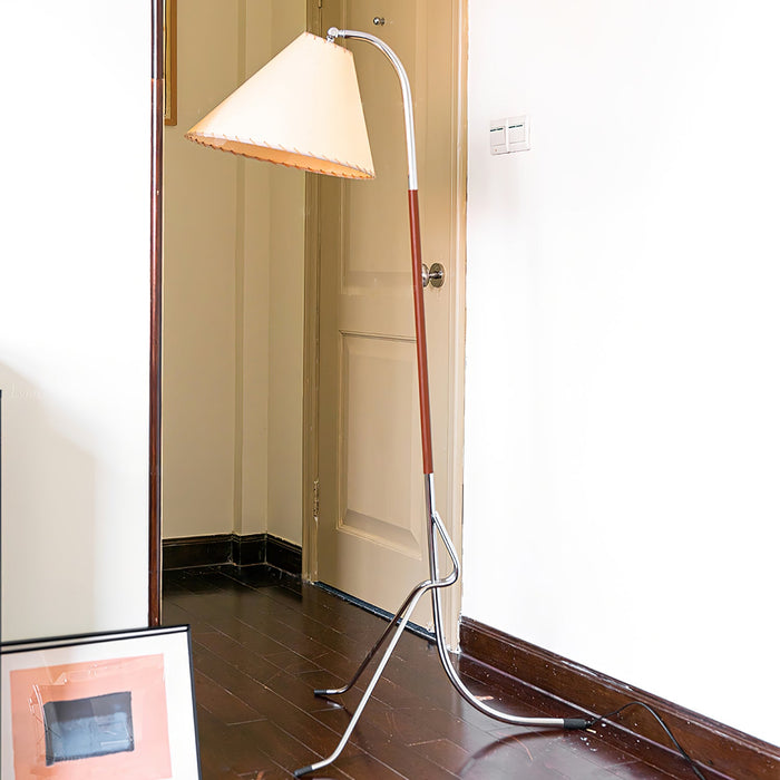 Tripod Arc Floor Lamp.